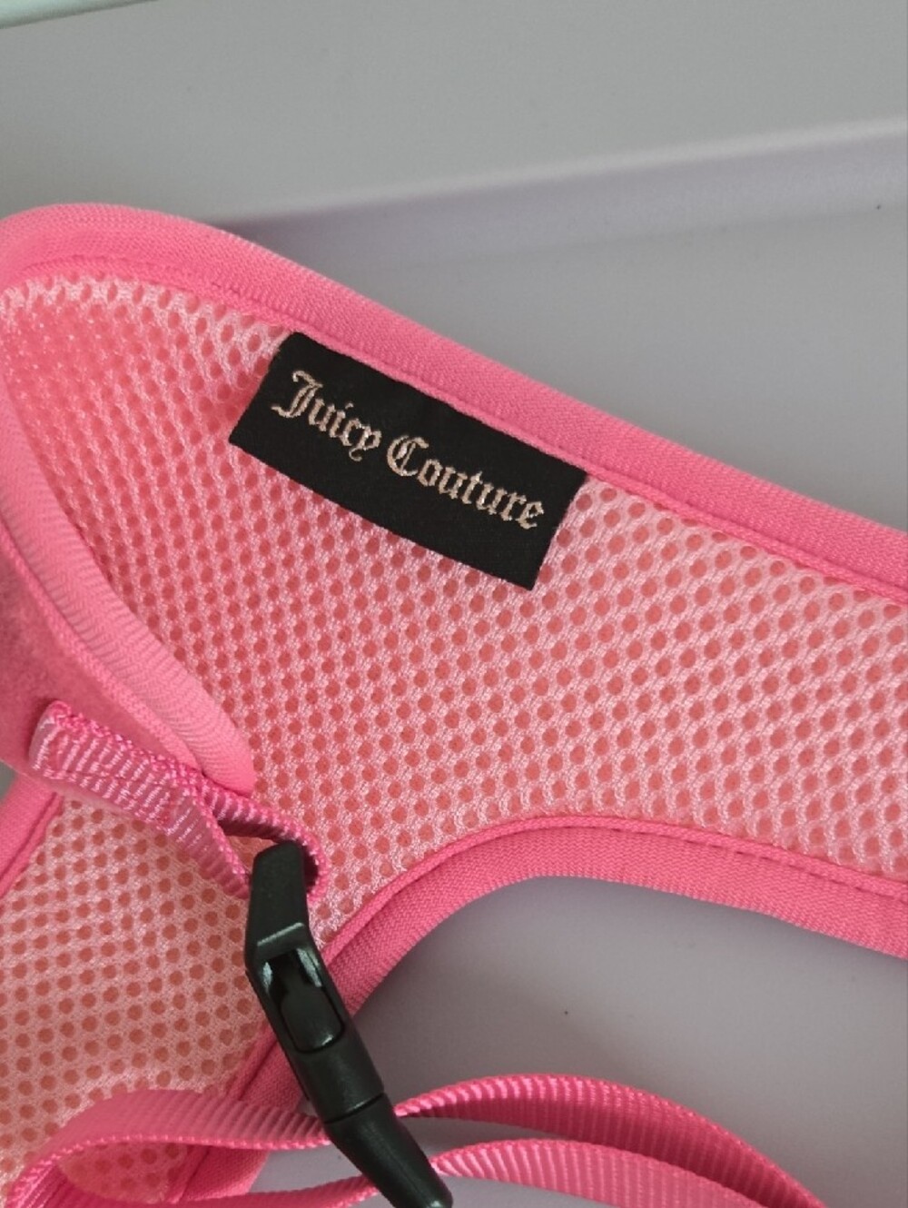 Juicy Couture Bright Pink Crystal DOG Harness - Picture 3 of 3